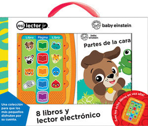 LECTOR MÁGICO MI LECTOR JUNIOR BABY EINSTEIN. MALETÍN CON 8 LIBROS Y LECTOR ELECTRÓNICO