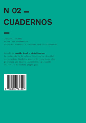 CUADERNOS 02 BRANDING ESTILO LOCAL O GLOBALIZADO