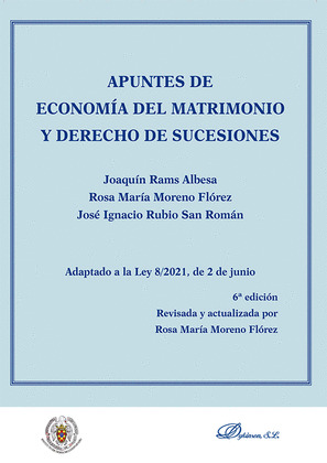 APUNTES DE ECONOMÍA DEL MATRIMONIO Y DERECHO DE SUCESIONES