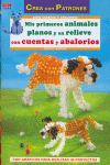 MIS PRIMEROS ANIMALES PLANOS Y RELIEVE CON CUENTAS ABALORIOS