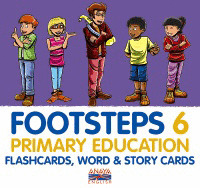 FOOTSTEPS 6. FLASHCARDS, WORD & STORY CARDS.