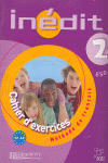 INEDIT 2. CAHIER DŽEXERCICES. FRANCES, 2º ESO. CUADERNO