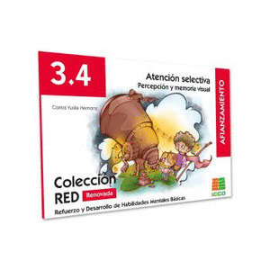 ATENCIÓN SELECTIVA. PERCEPCIÓN Y MEMORIA VISUAL. AFIANZAMIENTO. RED 3.4 RENOVADO. (10-12 AÑOS)
