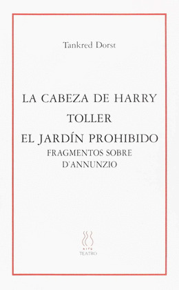 LA CABEZA DE HARRY;TOLLER;EL JARDIN PROHIBIDO