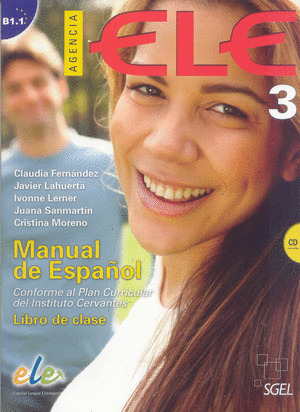 AGENCIA ELE 3 LIBRO DE CLASE + CD