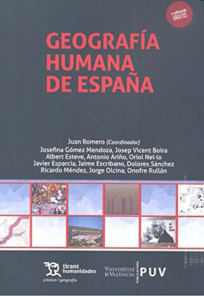 GEOGRAFIA HUMANA DE ESPAÑA CURSO DE INTRODUCCION