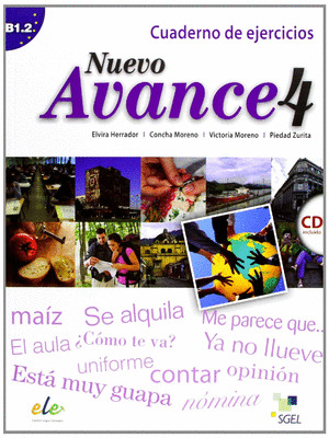 NUEVO AVANCE 4. CUADERNO DE EJERCICIOS (+CD)