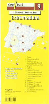 MAPA EXTREMADURA