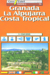 MAPA GRANADA/ALPUJARRA/COSTA TROPICAL