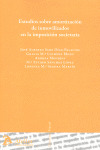 ESTUDIOS SOBRE AMORTIZACION DE INMOVILIZADOS EN LA IMPOSICION SOCIETARIA