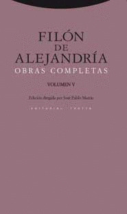 OBRAS COMPLETAS, V (FILON DE ALEJANDRIA)