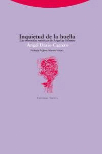 INQUIETUD DE LA HUELLA (EDICION BILINGUE ALEMAN - CASTELLANO)