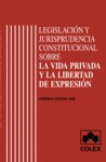 LEGISLACION Y JURISP. VIDA PRIVADA Y LIBERTAD