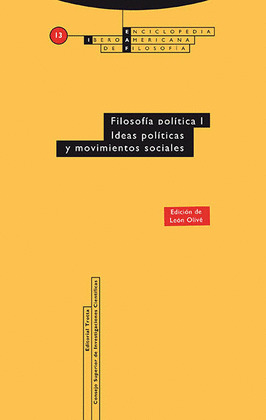 FILOSOFÍA POLÍTICA I. IDEAS POLÍTICAS Y MOVIMIENTOS SOCIALES