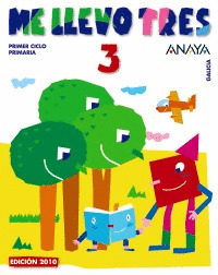 ME LLEVO TRES 3 (1º PRIMARIA. GLOBALIZADO. EDICION 2010) *COÑECEMENTO+MATEM.