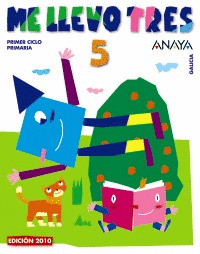 ME LLEVO TRES 5 (2º PRIMARIA)  COÑECEMENTO + MATEMATICAS