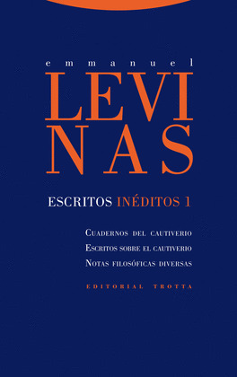 ESCRITOS INÉDITOS 1 (LEVINAS)