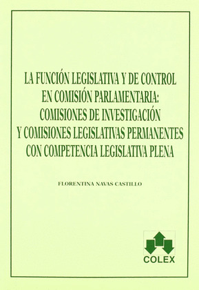 FUNCION LEGISLATIVA Y CONTROL COMISION