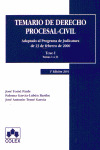 ** TEMARIO DCHO. PROCESAL CIVIL, 1