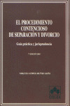 ** PROCEDIMIENTO CONTENCIOSO  SEPARACION