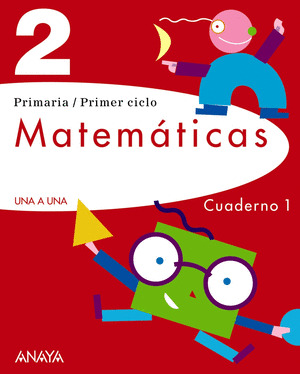 CUADERNO MATEMATICAS 2º PRIMARIA, 1º TRIMESTRE UNA A UNA