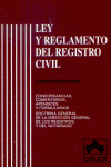 LEY Y REGLAMENTO REG. CIVIL 2003