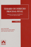 TEMARIO DERECHO PROCESAL PENAL
