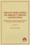 TEMAS TEORIA GENERAL Y DERCHO