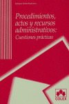 PROCEDIMIENTOS ACTOS Y RECURSOS