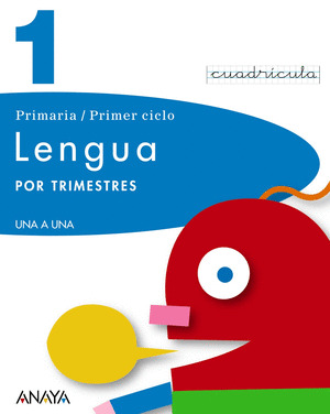 LENGUA 1º PRIMARIA. POR TRIMESTRES. CUADRÍCULA.