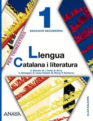 LLENGUA CATALANA I LITERATURA 1.