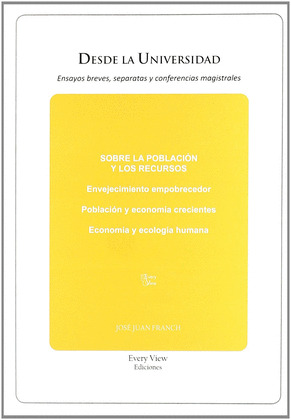 SOBRE LA POBLACION Y LOS RECURSOS