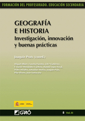 GEOGRAFIA. INVESTIGACION, INNOVACION Y BUENAS PRACTICAS