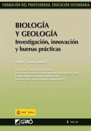 BIOLOGIA Y GEOLOGIA. INVESTIGACION, INNOVACION Y BUENAS PRACTICAS