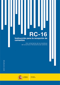 INSTRUCCION PARA LA RECEPCION DE CEMENTOS. RC-2016