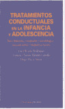 TRATAMIENTOS CONCEPTUALES EN LA INFANCIA Y ADOLESCENCIA