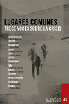 LUGARES COMUNES: TRECE VOCES SOBRE LA CRISIS
