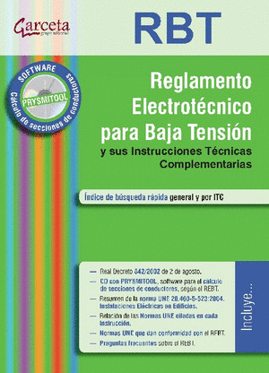 REGLAMENTO ELECTROTECNICO PARA BAJA TENSION (RBT)