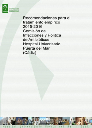 RECOMENDACIONES PARA EL TRATAMIENTO EMPIRICO 2015-2016