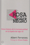 ROSA SOBRE NEGRO