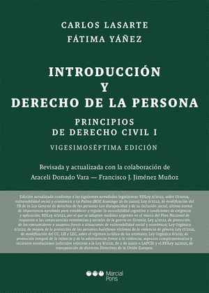 PRINCIPIOS DE DERECHO CIVIL I