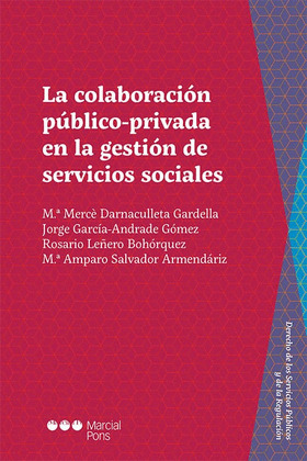 LA COLABORACION PUBLICO-PRIVADA EN LA GESTION DE SERVICIOS SOCIALES