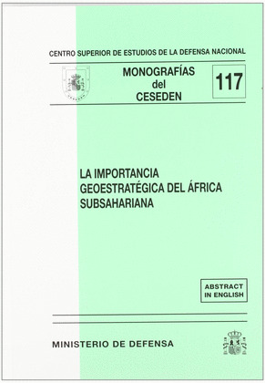 LA IMPORTANCIA GEOESTRATÉGICA DE ÁFRICA SUBSAHARIANA