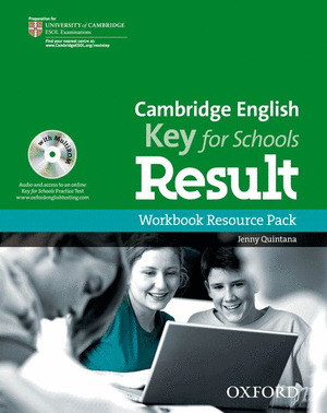KET RESULT FOR SCHOOLS WORKBOOK WITHOUT KEY PACK