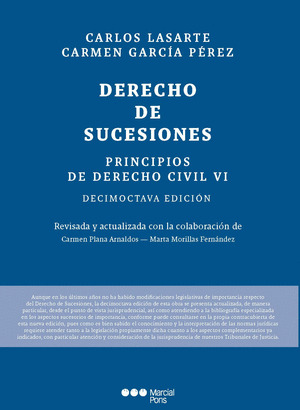 PRINCIPIOS DE DERECHO CIVIL. VI. DERECHO DE SUCESIONES