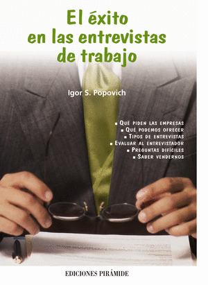 EXITO EN LAS ENTREVISTAS DE TRABAJO, EL