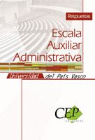 RESPUESTAS ESCALA-AUXILIAR ADMINISTRATIVA UNIVERSIDAD DEL PAÍS VASCO
