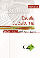RESPUESTAS ESCALA SUBALTERNA UNIVERSIDAD DEL PAÍS VASCO