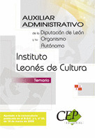 TEMARIO OPOSICIONES AUXILIAR ADMINISTRATIVO DE LA DIPUTACIÓN DE LEÓN Y SU ORGANI