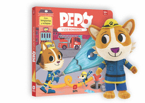 PACK PEPO Y LOS BOMBEROS (LIBRO Y PELUCHE DE PEPO)